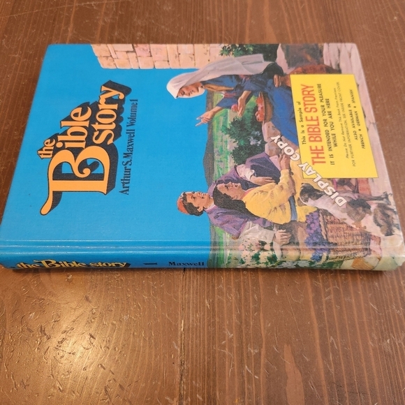 Vtg The Bible Story By Arthur S Maxwell (Vol 1) HC Display/Sample Copy 1976 - Picture 3 of 16
